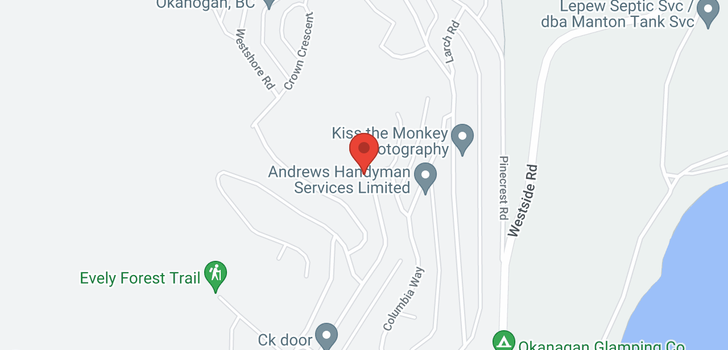 map of 326 Mountain Drive